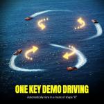 VOLANTEXRC Remote Control Boats for Pools and Lakes 30+MPH AtomicXS High Speed RC Boat for Adults Toy Boat Gifts with 2 Batteries & Reverse Function (795-5 Orange)