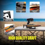 VOLANTEXRC Remote Control Boats for Pools and Lakes 30+MPH AtomicXS High Speed RC Boat for Adults Toy Boat Gifts with 2 Batteries & Reverse Function (795-5 Orange)