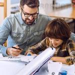 LBKR Tech RC Airlane,2.4Ghz Remote Control Airplane Ready to Fly,3 Channels RC Plane B787 with Gyro,Remote Control Plane for Kids Boys Adults Beginners Children