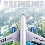 LBKR Tech RC Airlane,2.4Ghz Remote Control Airplane Ready to Fly,3 Channels RC Plane B787 with Gyro,Remote Control Plane for Kids Boys Adults Beginners Children