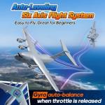 AIGIMU RC Airplane, RC Plane Ready to Fly, 2CH C-17 Remote Control Airplane with 6-axis Gyro Stabilizer Globemaster III Military Transport Aircraft for Beginners Boys Kids Adults