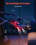 VEVOR RC Helicopter, 2.4GHz Flying Remote Control Helicopter with Shooting Mode, 3.5 Channel RC Airplane for Kid, Altitude Hold, One-Key Takeoff/Landing & LED Lights, Toys for Kids