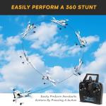 Top Race 3-Channel RC Airplane for Kids & Adults