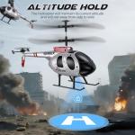 SIMREX RC Helicopter,Remote Control Helicopter Toy for Kids & Beginners, 20 Mins Flight, Altitude Hold, 2 Speeds,2 Batteries, Gift for Kids Boys Girls