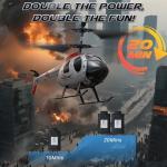 SIMREX RC Helicopter,Remote Control Helicopter Toy for Kids & Beginners, 20 Mins Flight, Altitude Hold, 2 Speeds,2 Batteries, Gift for Kids Boys Girls