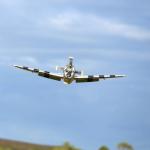 Fms Rc Planes for Adults Remote Control Airplane P-47 Razorback 1500mm (59") Wingspan Silver 6CH with Flaps LED Retracts RC Airplane PNP (No Radio, Battery, Charger)