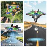 4DRC V32 Foam RC Planes Remote Control Airplanes for Kids Adults 8-16, RC Drone Airplane Helicopter Fighter Jet, 360° Flip, Stunt Roll, Airplane Toy Gifts for Kids Boys Adults Beginners