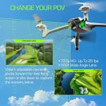 Sky Viper Vista HD Video RC Drone, Stream and Record, Optical Flow, Rechargeable Battery