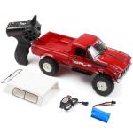 Losbenco RC Crawler 1/16 Scale RC Rock Crawler, WPL C24 All Terrain RC Car RTR 4x4 Off-Road Remote Control Trucks with LED Lights and Two Batteries for Kids and Adults