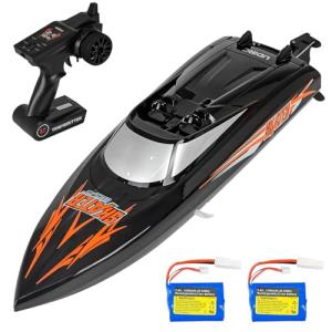 Cheerwing Skater RC Boat, Self-Righting Remote Control Boat for Adults, 25km/h High Speed Racing Boats Toys for Pools & Lakes, 2 Batteries