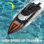 Cheerwing Skater RC Boat, Self-Righting Remote Control Boat for Adults, 25km/h High Speed Racing Boats Toys for Pools & Lakes, 2 Batteries
