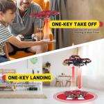 Spider Mini Drone for Kids with 3 Lighting Effects 2 Batteries, RC Helicopter with Altitude Hold, 360° Flips, Headless Mode, 3 Speed, Birthday Gifts Toys for Beginners 8-12 Boys Girls