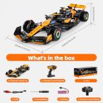 MIEBELY Authentic Licensed 1/14 McLaren F1 Remote Control Car – Formula 1 Collection RC car Series for Kids and Adults - 2.4GHz Racing Hobby Car Model Ideal Gifts for Adults Kids Boys Girls