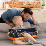 MIEBELY Authentic Licensed 1/14 McLaren F1 Remote Control Car – Formula 1 Collection RC car Series for Kids and Adults - 2.4GHz Racing Hobby Car Model Ideal Gifts for Adults Kids Boys Girls