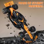 MIEBELY Authentic Licensed 1/14 McLaren F1 Remote Control Car – Formula 1 Collection RC car Series for Kids and Adults - 2.4GHz Racing Hobby Car Model Ideal Gifts for Adults Kids Boys Girls