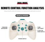 RC Drone Car Mini RC Drone & Flying Car, Remote Control Quadcopter with One Key Take Off/Landing, LED Lights, Easy to Fly Toy Drones for Kids 8-12