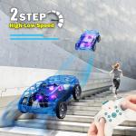 RC Drone Car Mini RC Drone & Flying Car, Remote Control Quadcopter with One Key Take Off/Landing, LED Lights, Easy to Fly Toy Drones for Kids 8-12