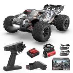 BEZGAR HP163S Fast RC Cars for Adults MAX 68KPH | 1/16 Scale Brushless RC Trucks 4x4 Offroad Waterproof | Hobby Grade High Speed Monster Truck | All Terrain Electric Remote Control Car for Boys