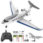 DEERC G650 RC Plane Private Jet,3-CH Remote Control Airplane Toys,2.4GHz 6-axis Gyro Stabilizer RTF Hobby Glider Aircraft Plane Easy to Fly for Beginners Kids Adults
