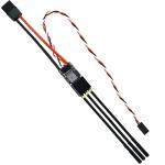 SEQURE 120A Brushless ESC 2-8S Electric Speed Controller 12V 10A BEC with XT60 & 4.0mm Bullet Plug for RC Crawler Car, Climbing Car, RC Model Ships - Escape32