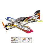 Viloga Upgrade 3D EPP Plane Sakura Aerobatic Flying Airplane, 420mm Durable Foam RC Plane Kit to Build for Adults (KIT+Motor+ESC+Servo, EPP Sakura, Not Including TX&RX or Battery)