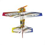 Viloga Upgrade 3D EPP Plane Sakura Aerobatic Flying Airplane, 420mm Durable Foam RC Plane Kit to Build for Adults (KIT+Motor+ESC+Servo, EPP Sakura, Not Including TX&RX or Battery)