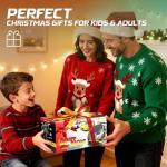 LUXOS RC Lamborghini Remote Control Car, 1:18 Scale Officially Licensed Lamboghini Toy Car, Cool RC Cars Toys for 4 5 6 7 8 9 10 11 12 Year Old Boys Kids Adults Gifts,15km/h Fast RC Drift Car (Orange)