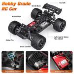 HAIBOXING 1:18 Scale RC Car, All Terrain Remote Control Truck 4WD 36KM/H High Speed Hobby Grade Electric RC Car for Adults and Kids with Two Batteries, Waterproof Off-Road RC Buggy RC Vehicle