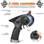 HAIBOXING 1:18 Scale RC Car, All Terrain Remote Control Truck 4WD 36KM/H High Speed Hobby Grade Electric RC Car for Adults and Kids with Two Batteries, Waterproof Off-Road RC Buggy RC Vehicle