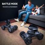 Veeniix V997 RC Big Truck : 4X4 Large Off-Road RC Car for Adults,1:10 Large RC Car, Educational STEM Toy & Programming & Water Bombs Battle,120Mins Play Time for Adults and Age 14+ (Black)