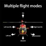 captainrc C190 H145 RC Helicopter 1:30 2.4G 6CH Single Rotor Helicopter with 6-axis Gyroscope and Dual Brushless Motors,Adult Remote Controlled Airplane Model (Yellow)