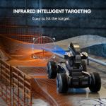 Veeniix V997 RC Big Truck : 4X4 Large Off-Road RC Car for Adults,1:10 Large RC Car, Educational STEM Toy & Programming & Water Bombs Battle,120Mins Play Time for Adults and Age 14+ (Black)