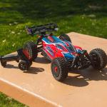 ARRMA RC Car 1/8 Typhon 4X4 RTR Brushed Buggy, Red (Battery and Charger Not Included), ARA4206V4T3
