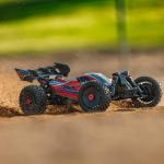 ARRMA RC Car 1/8 Typhon 4X4 RTR Brushed Buggy, Red (Battery and Charger Not Included), ARA4206V4T3