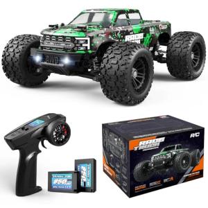 HAIBOXING 1:18 Scale RC Truck 18859E, 4X4 Off-Road Vehicle with Speeds up to 36km/h, Hobby Grade 2.4GHz Remote Control, Water-Resistant Electronics, Two 7.4V Li-Po Batteries for Extended Playtime