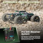 HAIBOXING 1:18 Scale RC Truck 18859E, 4X4 Off-Road Vehicle with Speeds up to 36km/h, Hobby Grade 2.4GHz Remote Control, Water-Resistant Electronics, Two 7.4V Li-Po Batteries for Extended Playtime