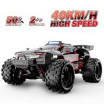 Remote Control Car 1:18 All Terrain RC Cars, 40 KPH High Speed Remote Control Truck, 4WD Electric Vehicle, Off-Road RC Truck with 2 Rechargeable Batteries, 2.4Ghz Remote Control Car for Kids & Adults