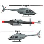 Ssccgym A60 206 Remote Controlled Helicopter Aircraft Plane 4CH RC Heli Aileronless 1/42 Scale 6-Axis Gyroscope Altitude Hovering Optical Flow Position 2Batteries for Adults Beginners/Grey