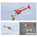 F FLYWING Bell 206 RC Helicopter V3 6CH GPS Altitude Hold Two Rotor 1:16 Scale Helicopter RTF with H1 Flight Control Fly Wing Bell 206 v3 Helicopter flywing rc Helicopter Bell 206 Scale rc Helicopter