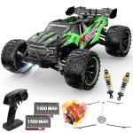 1:14 Scale RC Cars for Adults, 40+KPH High Speed Remote Control Car RC Truggy, 4x4 Off-Road Remote Control Truck, All Terrain Waterproof Electric Car for Snow, Sand, Beach with 2 x 2S Batteries