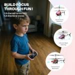 SYMA S107H-E RC Helicopter, Remote Control Helicopter with 40 Mins Flight Time(2 Batteries), Auto Obstacle Avoidance, 7 LED Lights and Altitude Hold, Gifts Toys for Boys Girls