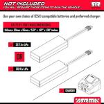 ARRMA RC Truck 1/10 Quake 223S 2WD RTR (Battery and Charger Not Included) Brushless Monster Truck, Purple, ARA3537T3