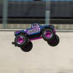 ARRMA RC Truck 1/10 Quake 223S 2WD RTR (Battery and Charger Not Included) Brushless Monster Truck, Purple, ARA3537T3