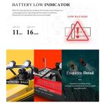 GoolRC RC Jet Boat, WLtoys WL917 16km/h High Speed Remote Control Boat, 2.4Ghz RC Jet Toys Storage Bag Led Lights Gift for Teens Adults