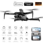 GPS Drone with 4K Camera, 4.5" LCD Display - 3,280ft RC Range, Auto return, Follow Me, Go Home, Gesture Control, One Key Takeoff/Landing, Altitude Hold,led Light ，Professional Quadcopter for Aerial Photography Control and Video Recording, Sports Racing Car Appearance, Beginner-Friendly FPV RC Quadcopter