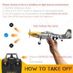 VOLANTEXR Brushless RC Plane for All Skill Levels