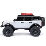 Axial RC Truck 1/24 SCX24 Ford Bronco 4X4 RTR Brushed Rock Crawler (Battery & Charger Included), White, AXI00006V2T4