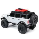 Axial RC Truck 1/24 SCX24 Ford Bronco 4X4 RTR Brushed Rock Crawler (Battery & Charger Included), White, AXI00006V2T4