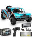 Verahaus 1/8 Scale Brushless RC Cars for Adults，Max 40mph Electric Off-Road Monster Truck,Waterproof High Speed RC Car 4WD Remote Control Car with 3S Lipo 30+ Min Play, All Terrain