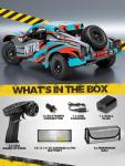 Verahaus 1/8 Scale Brushless RC Cars for Adults，Max 40mph Electric Off-Road Monster Truck,Waterproof High Speed RC Car 4WD Remote Control Car with 3S Lipo 30+ Min Play, All Terrain